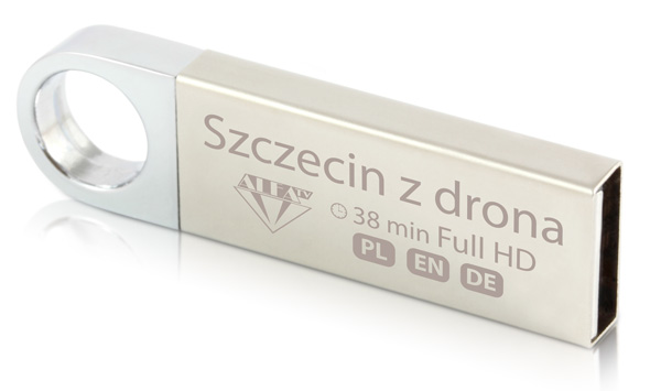 Pendrive Szczecin z drona